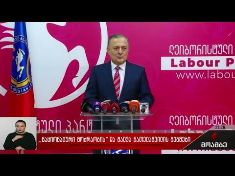 „ნაციონალური მოძრაობის“ და შალვა ნათელაშვილის გეგმები